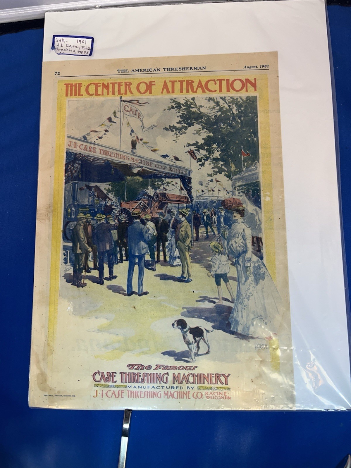A LOT OF 18 VINTAGE ORIGINAL FARM MACHINE ADS-A MUST LOOK!-1897 TO 1940
