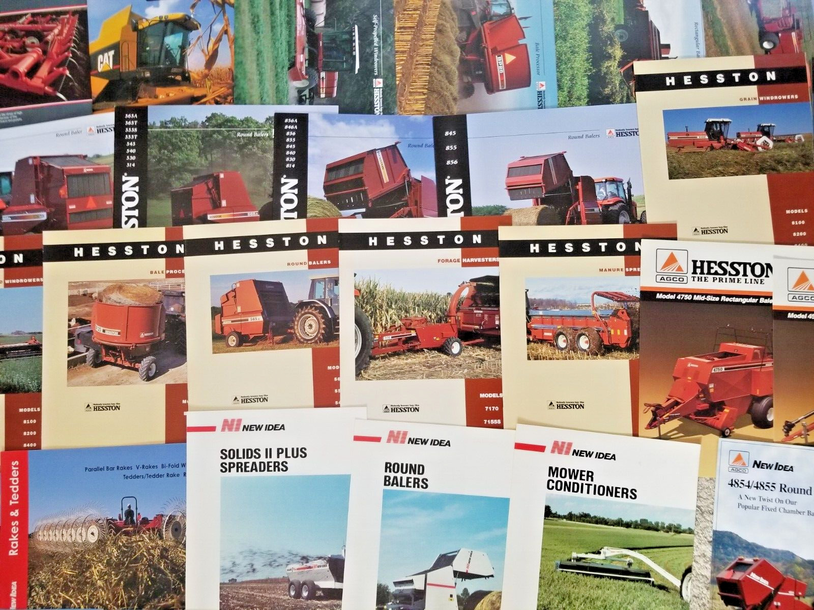10 Pounds Of Tractor and Implement Brochures/Spec Sheets – 150+ 1980&rsquo;s and Up