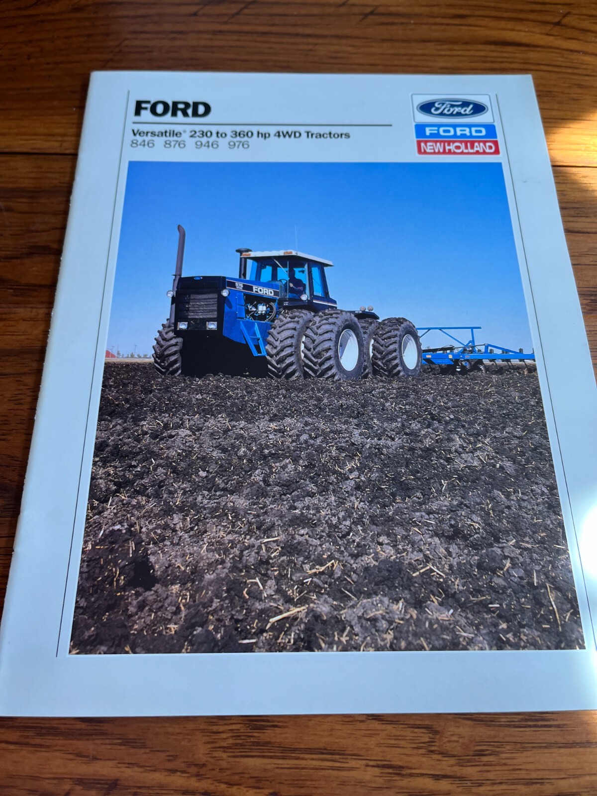 Ford 846 876 946 976 TRactor Brochure FCCA