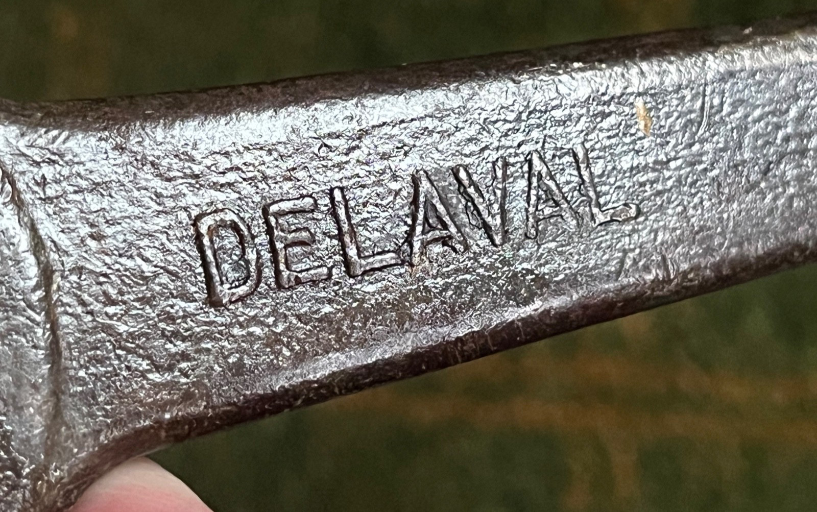 VINTAGE DELAVAL #4126 13/16&Prime; OPENING MILKER PUMP CREAM SEPARATOR TOOL/WRENCH