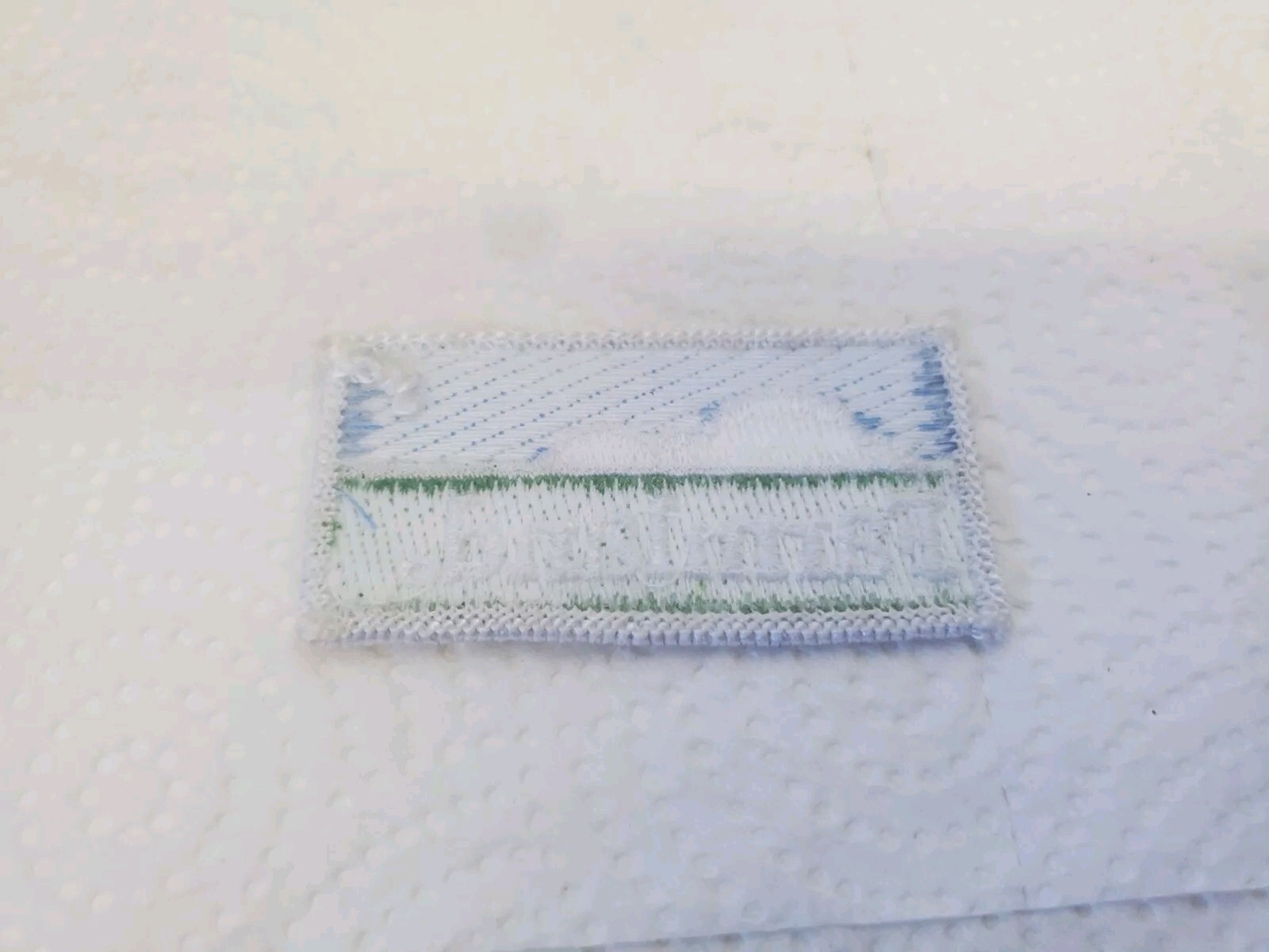 2-1/2&Prime; X 1-1/4&Prime; Cloth Patch Farmland Meat Packinghouse Farm Supplies