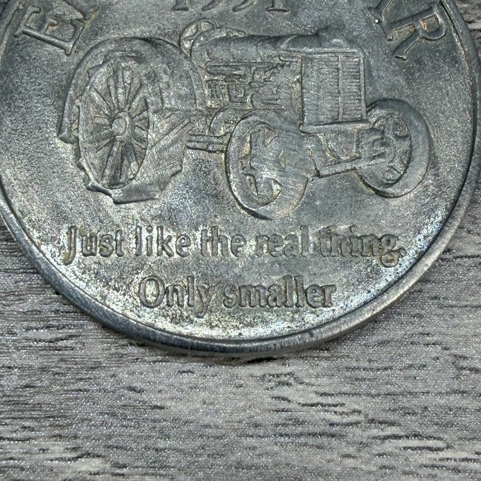 1991 ERTL Dollar Tractor Coin Token Farm Toy Promo Commemorative Piece VTG #2