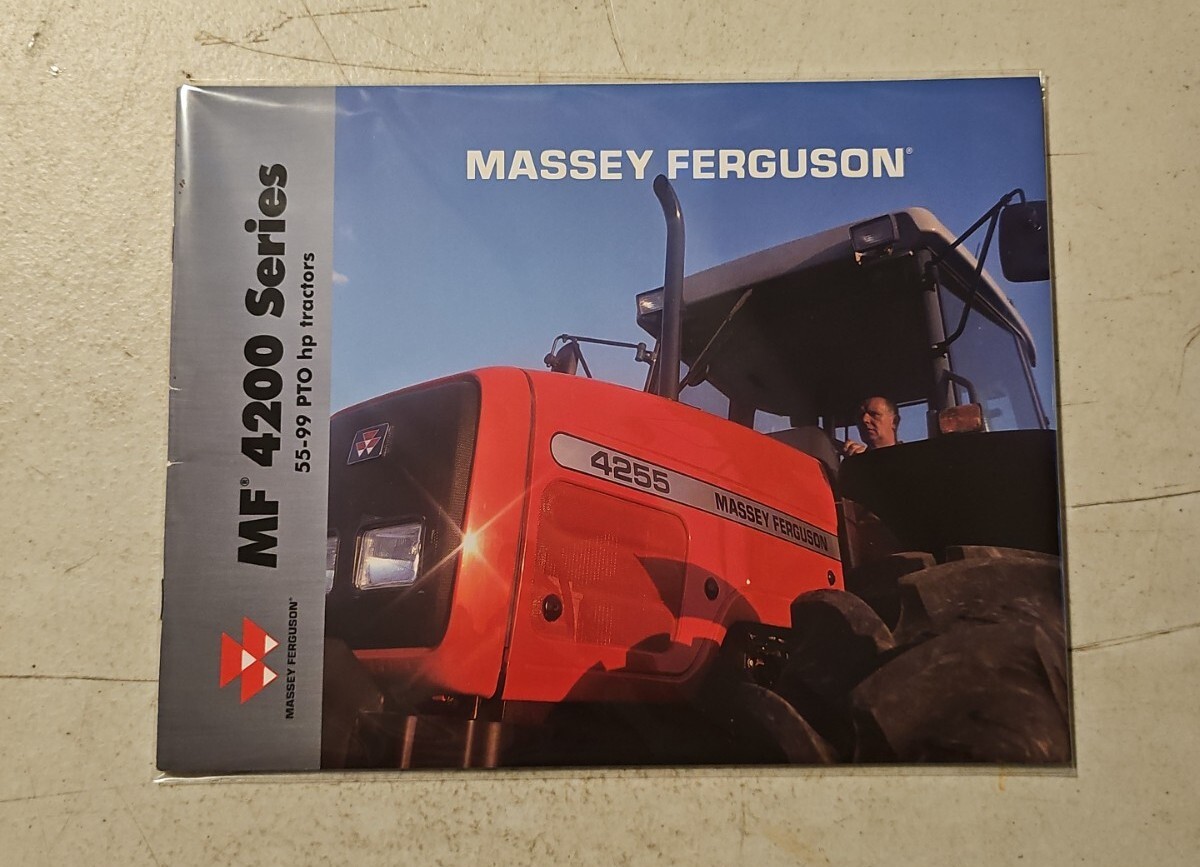 2001 MASSEY FERGUSON 4200 Series Tractors Sales Brochure