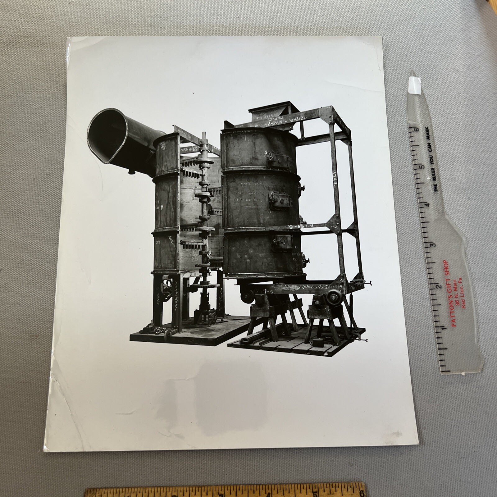 Vntg 1950s York Pa AB Farquar Co. Official Archive Photograph Early Machinery