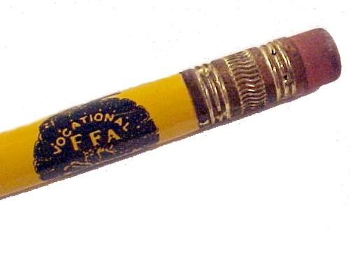 Future Farmers of America Lead Pencil Vintage Agriculture Advertising Souvenir