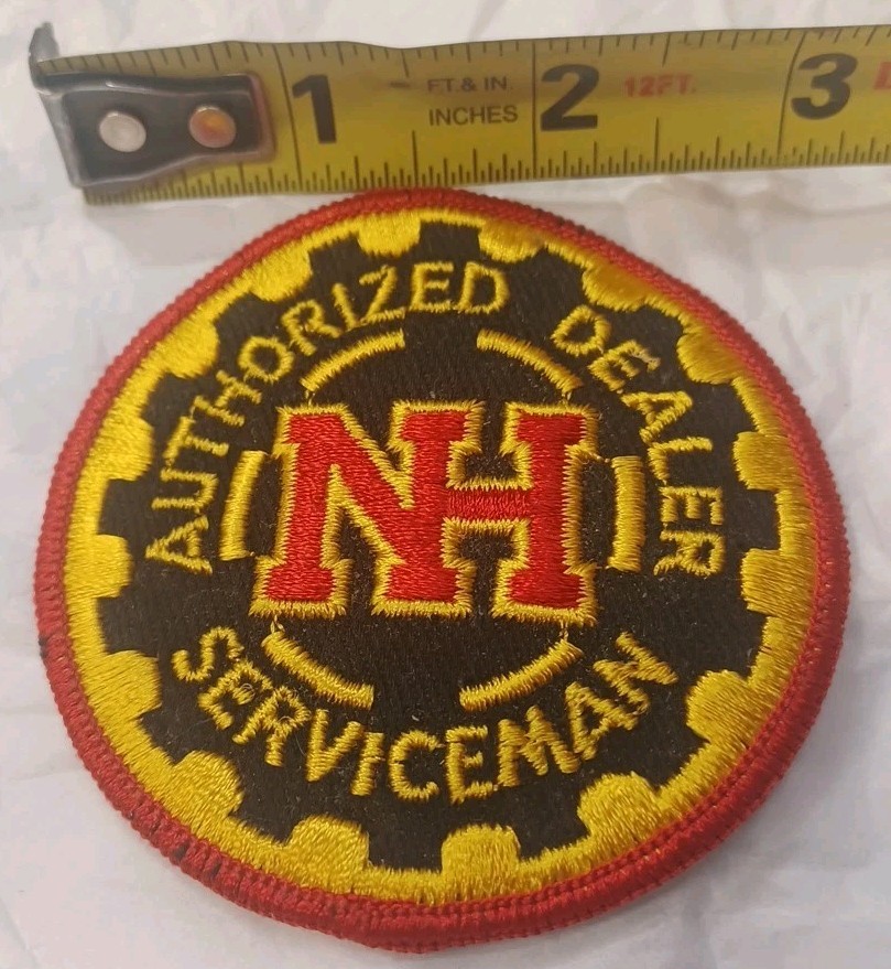 RARE VINTAGE SPERRY NEW HOLLAND DEALER SERVICEMAN COVERALL PATCH UNUSED NOS OEM