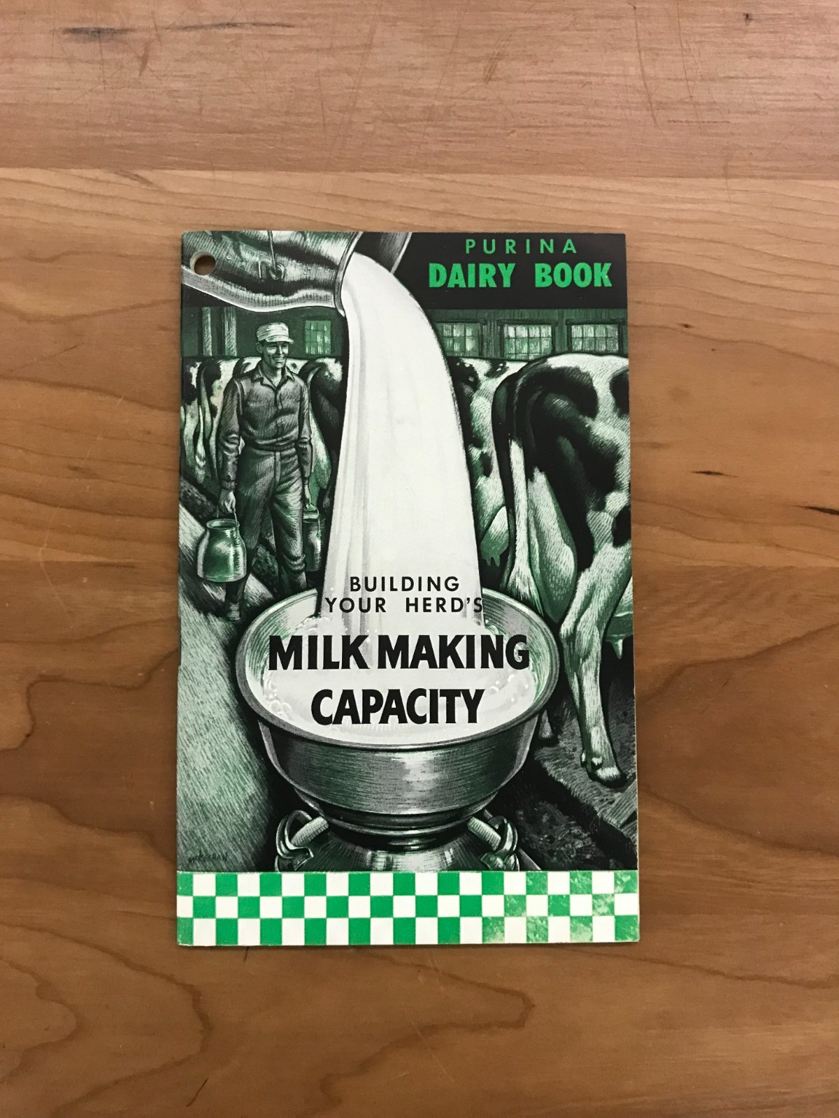 Vintage Purina Dairy Book – Building Your Herd&rsquo;s Milk Making Capacity Booklet