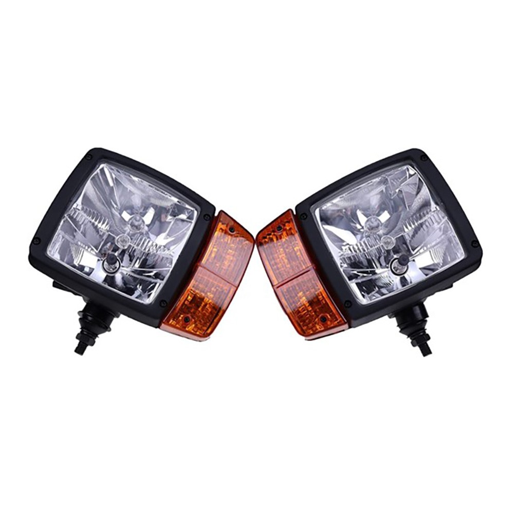 Left and Right Head Light Set Fits Volvo Replaces 11170059