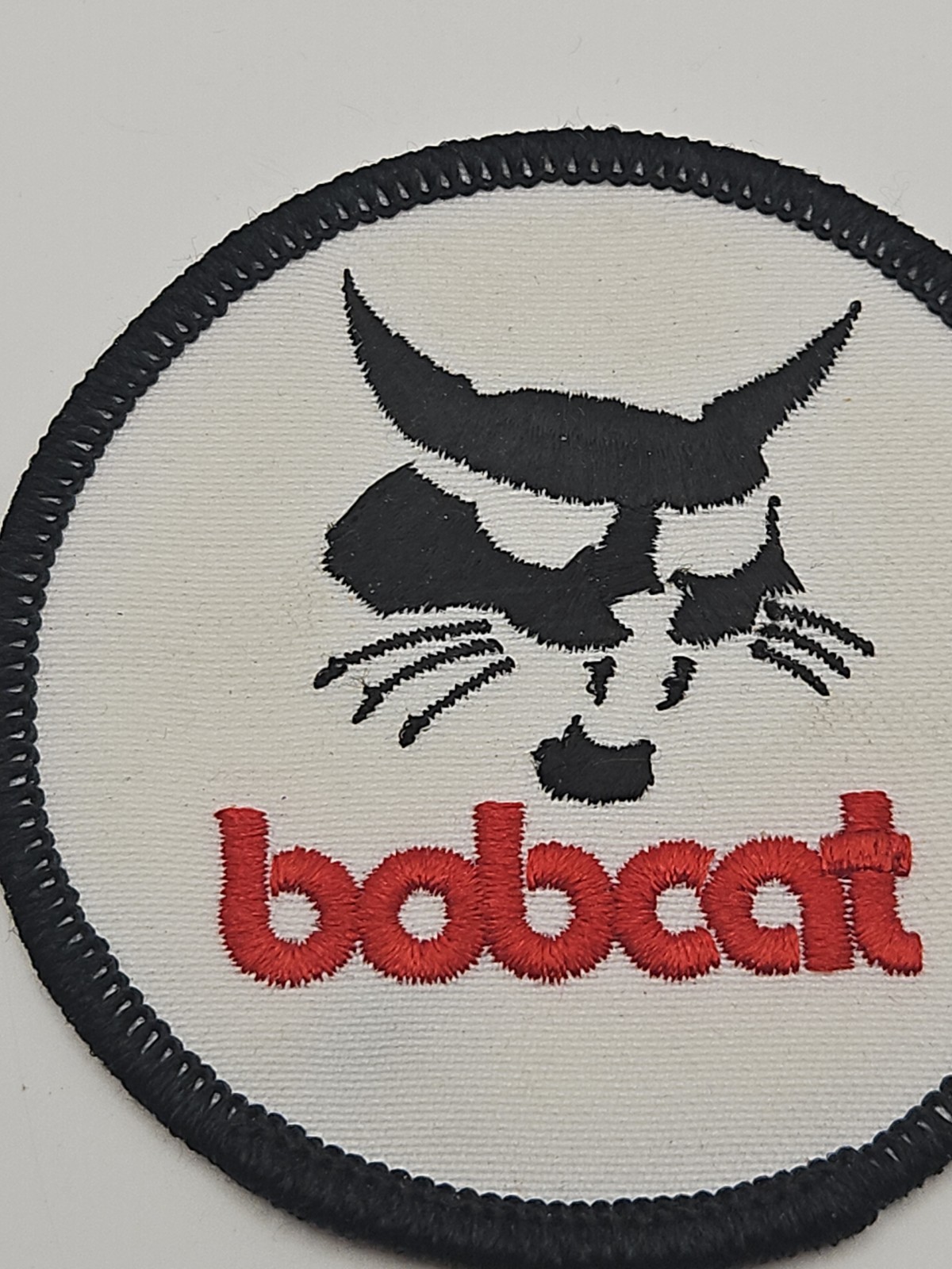 Vintage Bobcat Skid Steer Brand Patch
