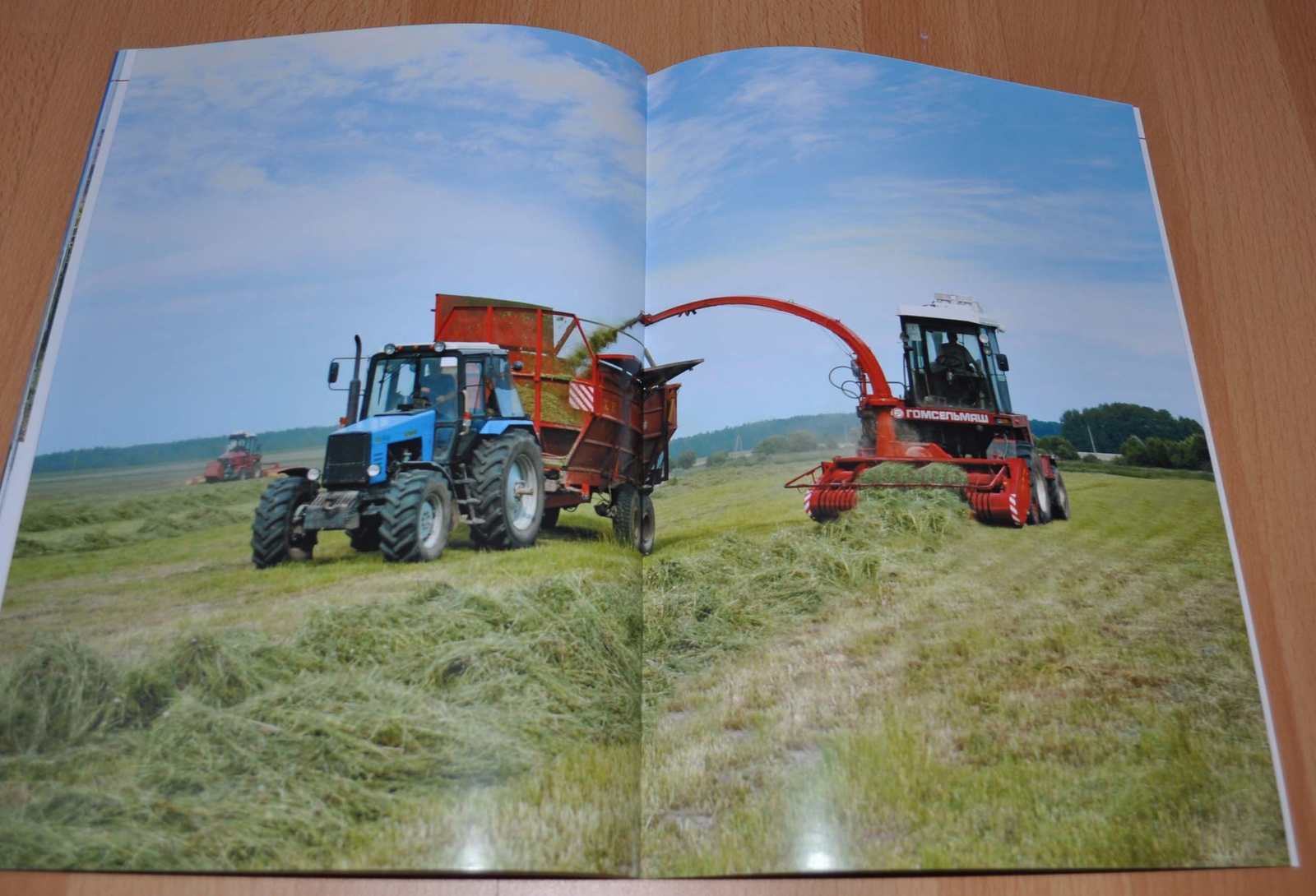 Gomselmash Model Range Forage Harvester RU Agricultural Brochure Prospekt