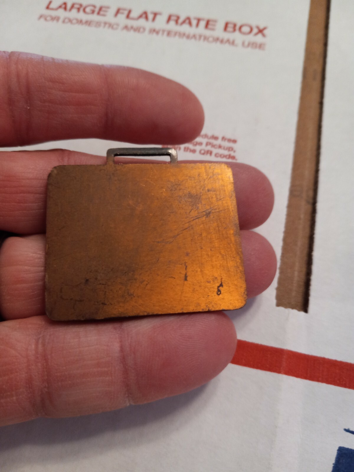 Highway Equipment Company Brass Pocket Watch Fob Pittsburgh Erie DuBoise PA