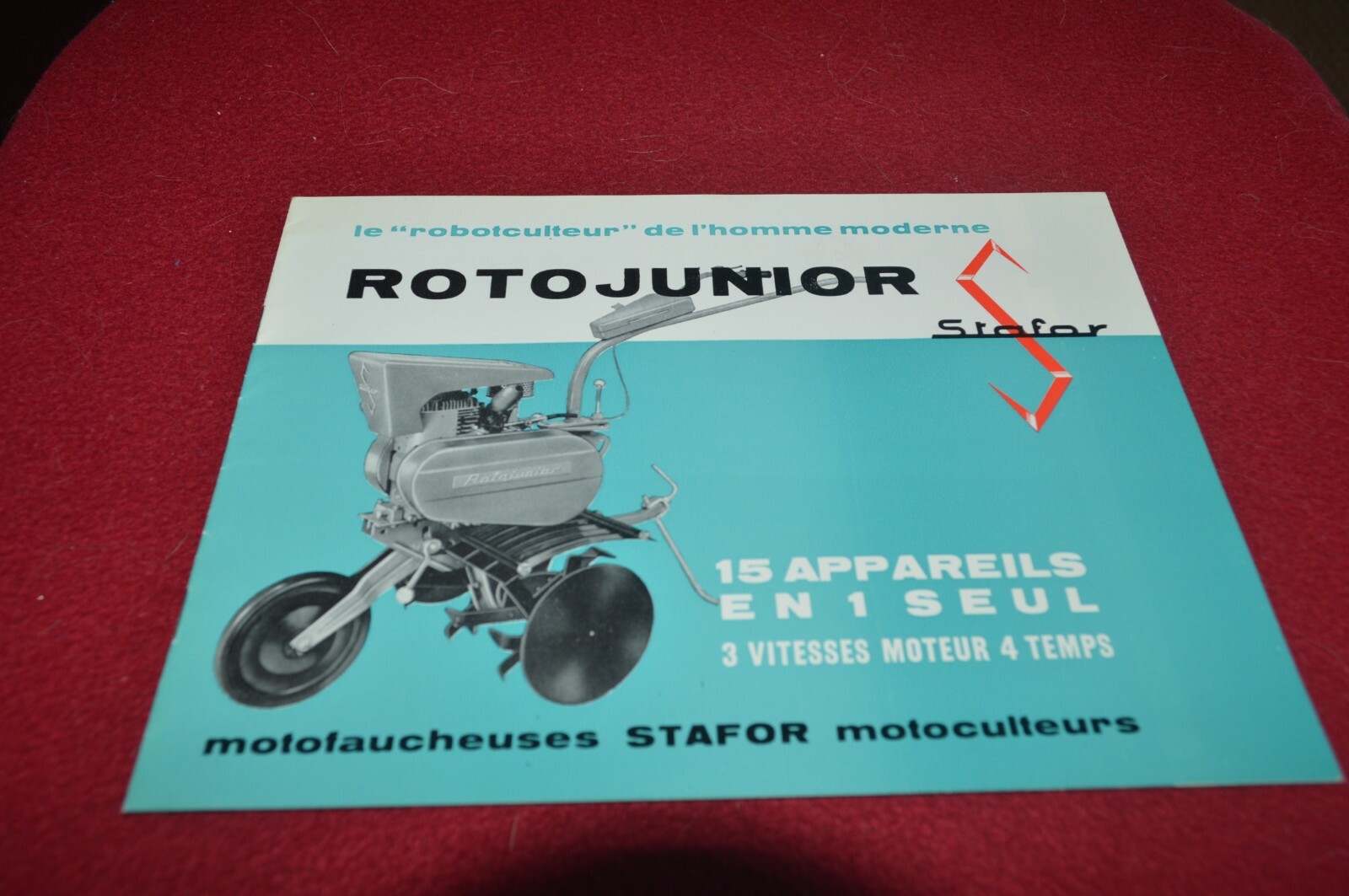 Stafar Roto Junior Rototiller Brochure FCCA