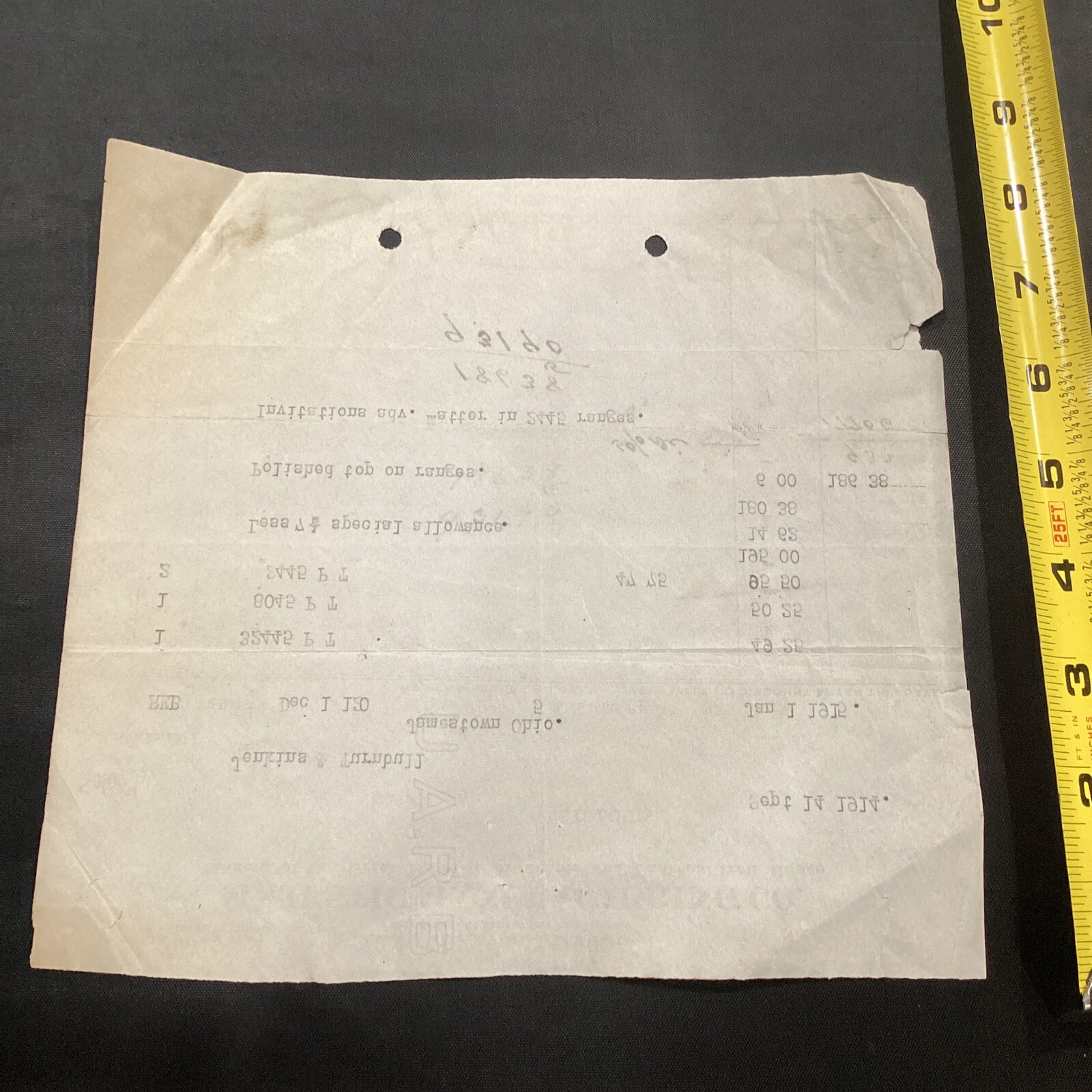 1914 Majestic Manufacturing Co Charcoal Iron Range St Louis & Jamestown Invoice