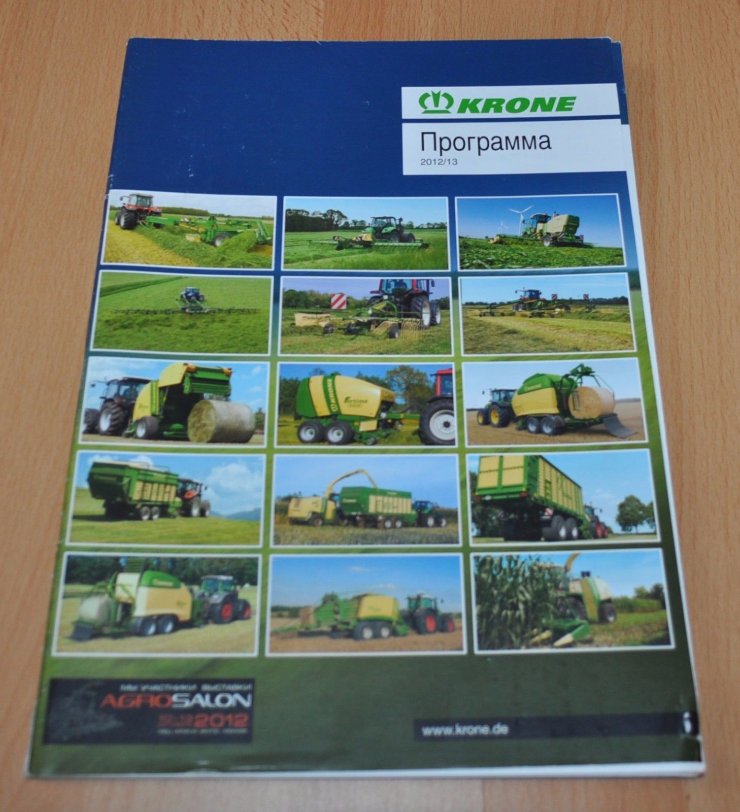 Krone Model Range 2012-13 Brochure Prospekt Mowers Press wrappers Balers Damage