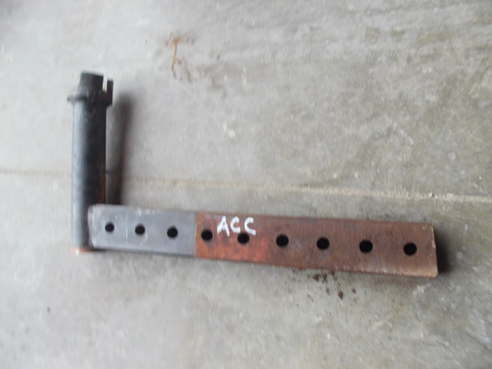 Allis Chalmers C Tractor factory Square wide front end spindle holder bracket (k