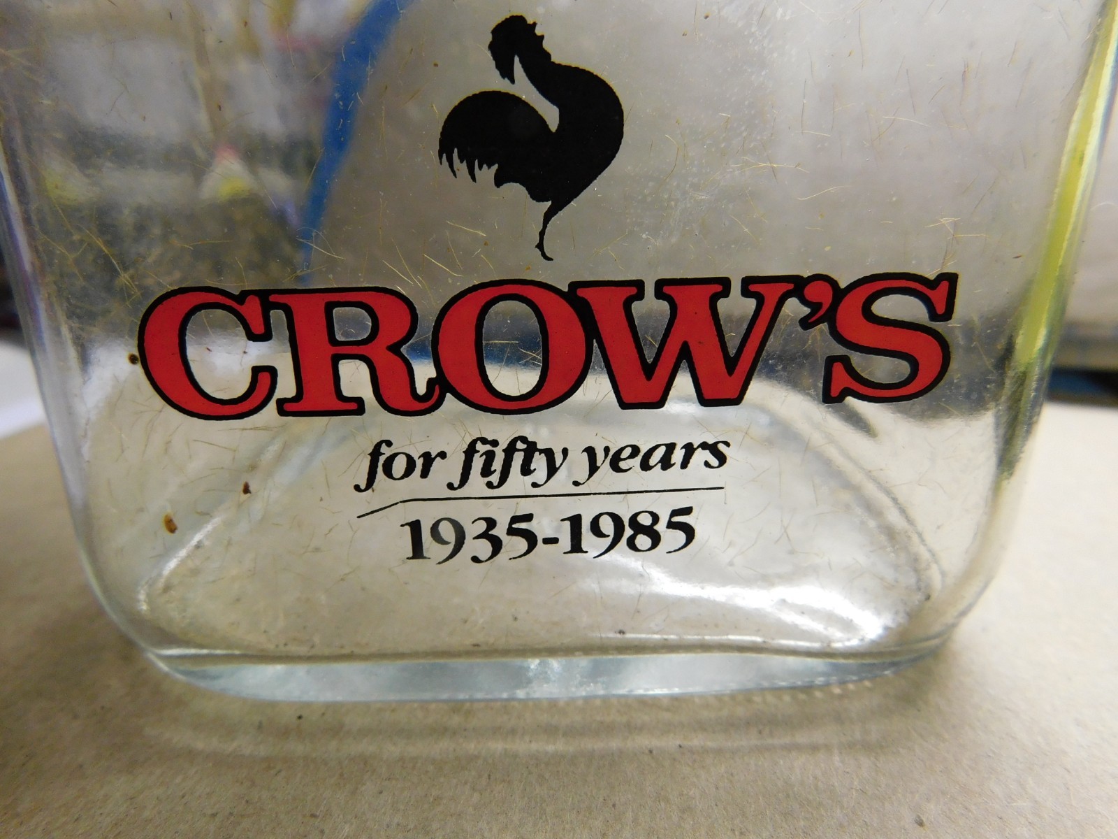 CROWS High-breed Seeds 50th Anniversary candy jar