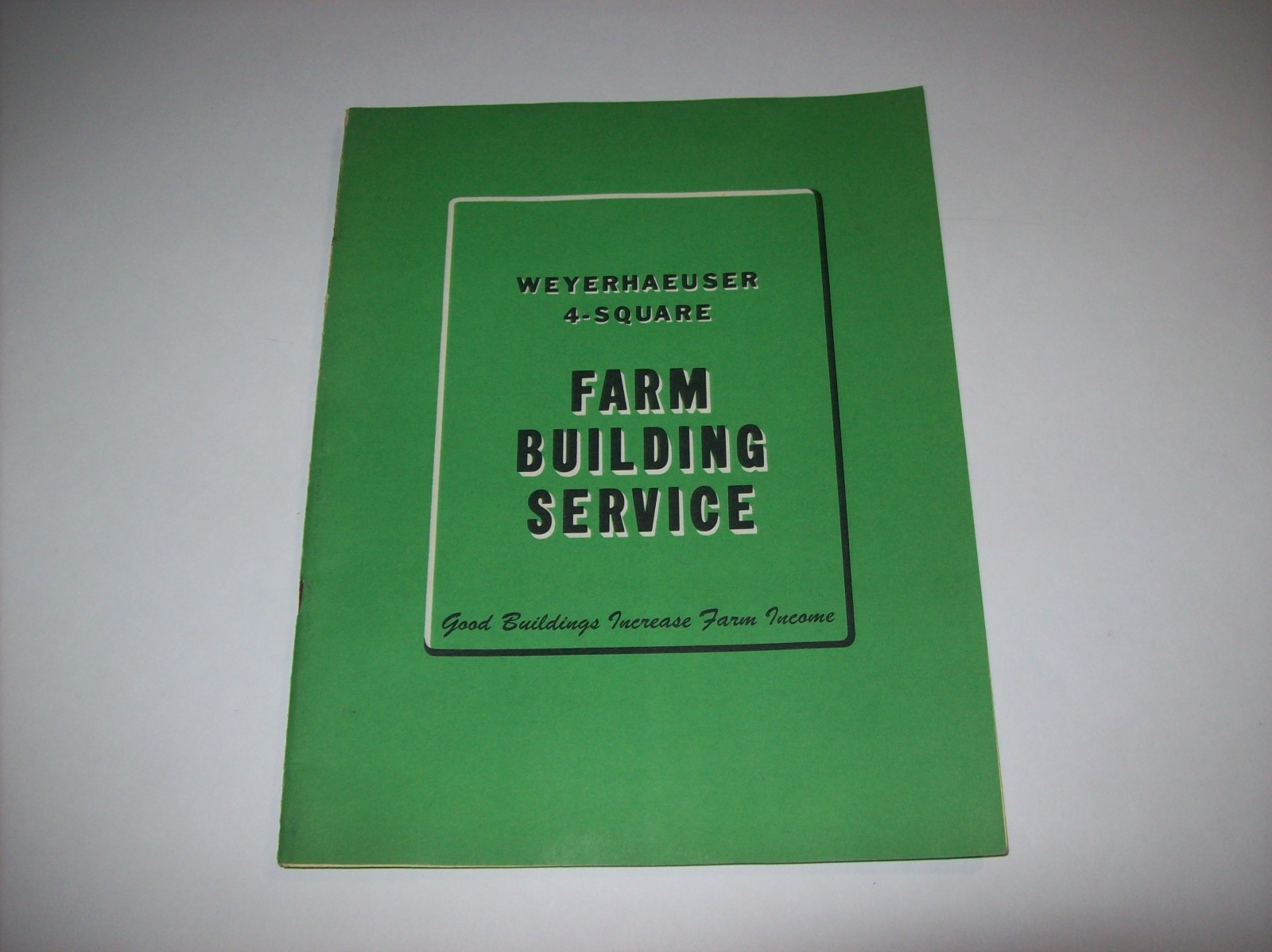 Vintage Weyerhaeuser 1949 Farm Building Service Catalog: Barns Stands Sheds, x