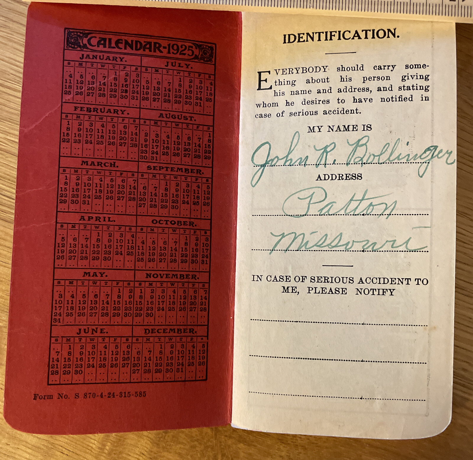 Vintage Collectible Plymouth Binder Twine 1925 Farm Booklet