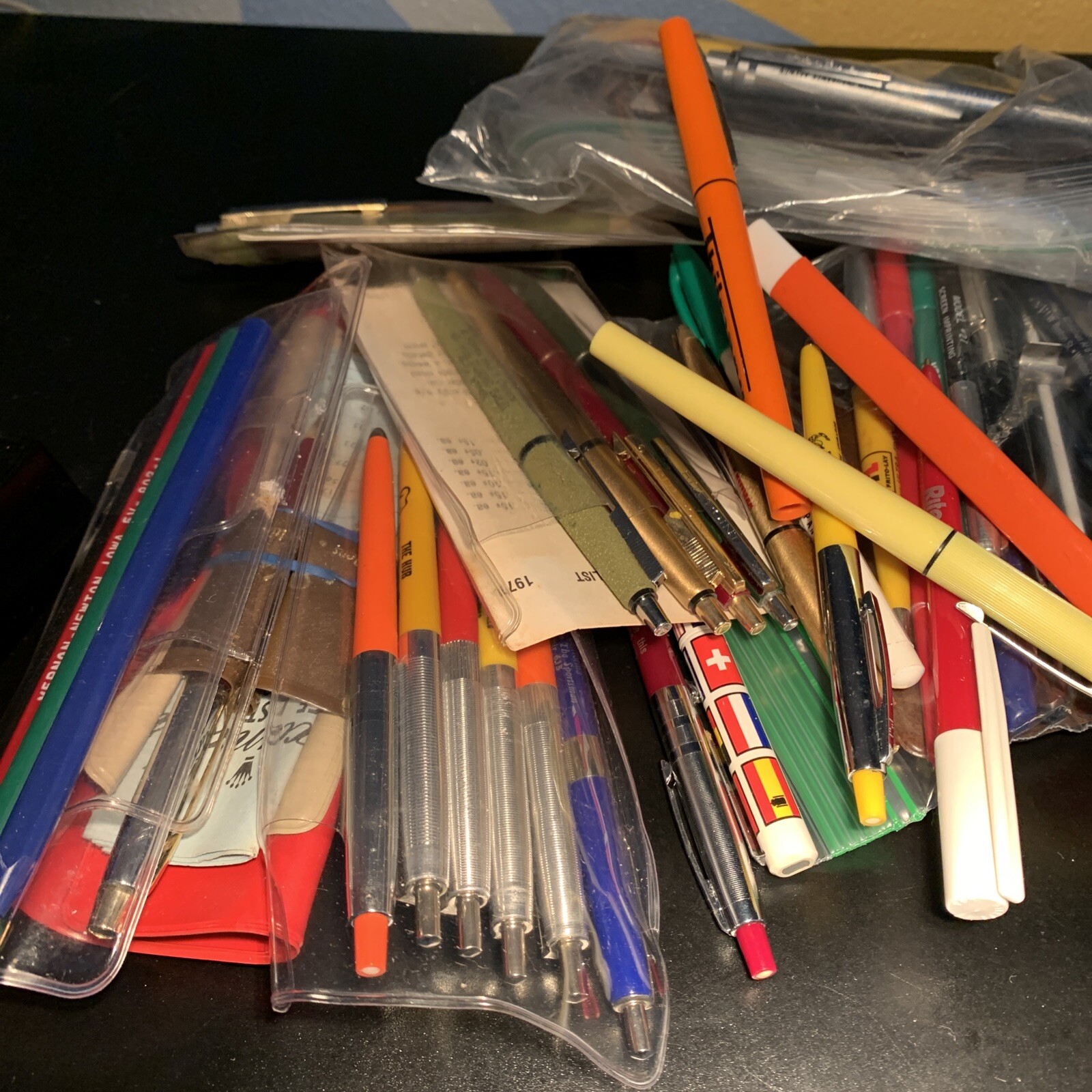 vintage pens ballpoint lot