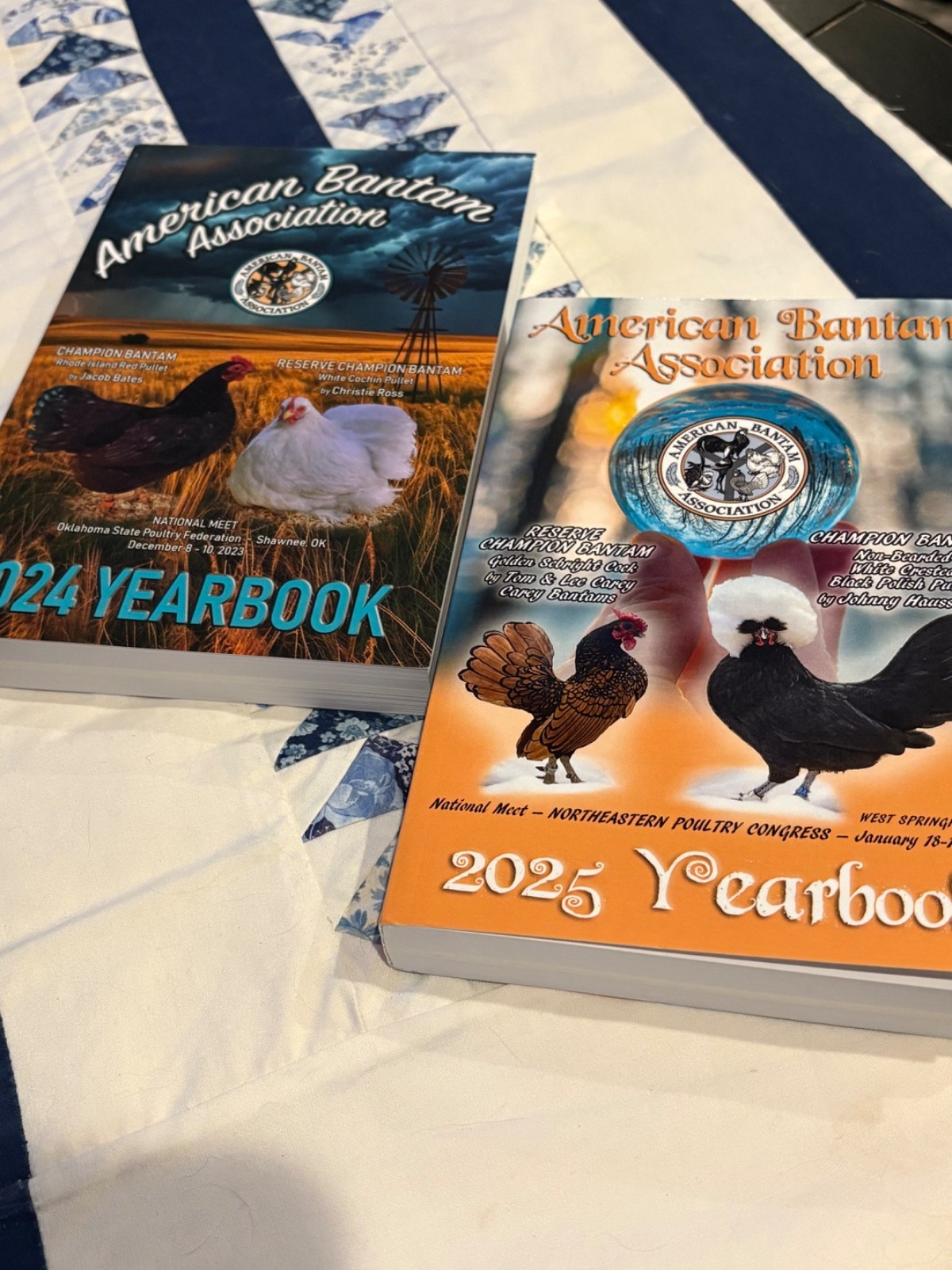 American Bantam Association 2024 & 2025 Yearbooks