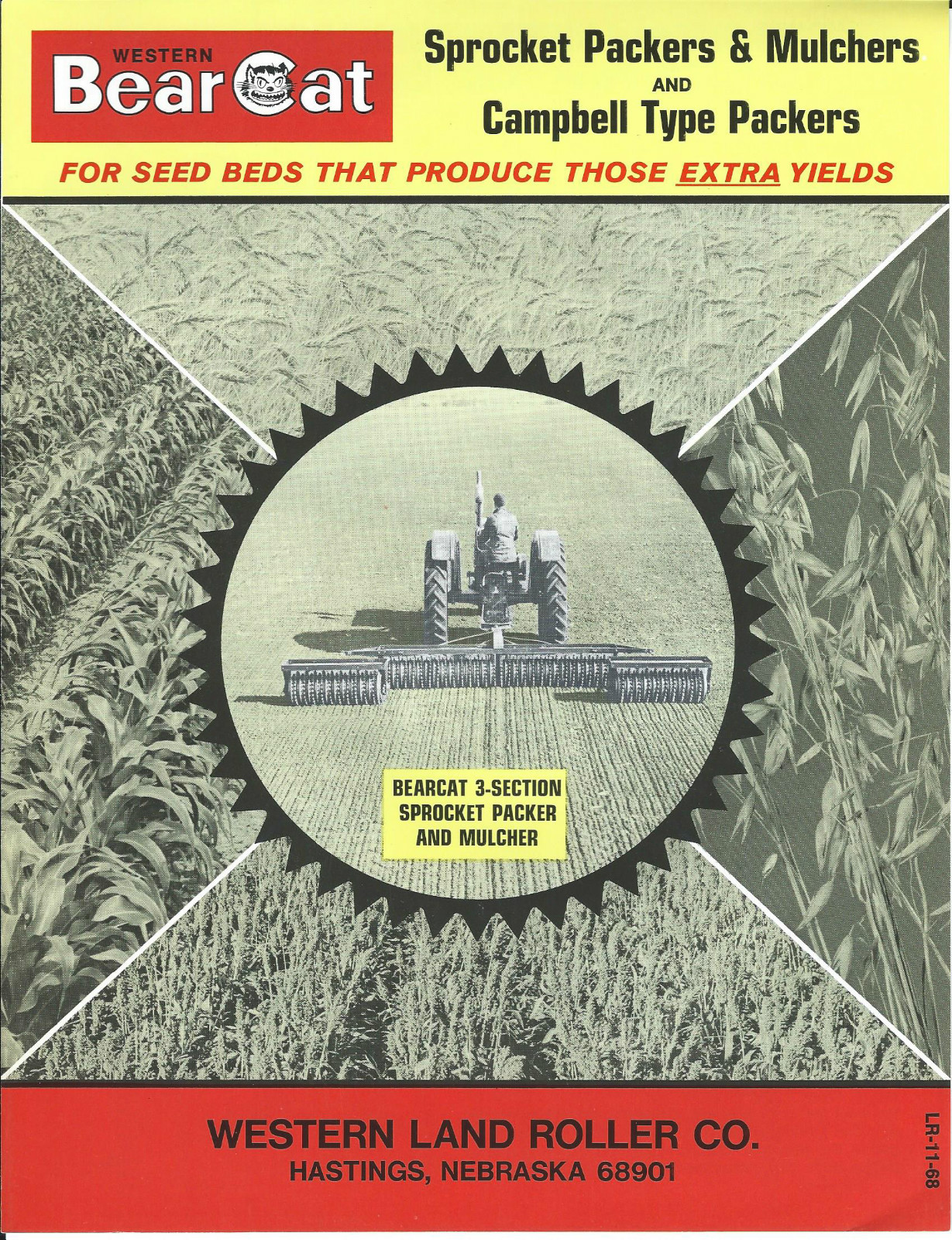 Farm Equipment Brochure – Western Bear Cat – Sprocket Campbell Packers (F4400)