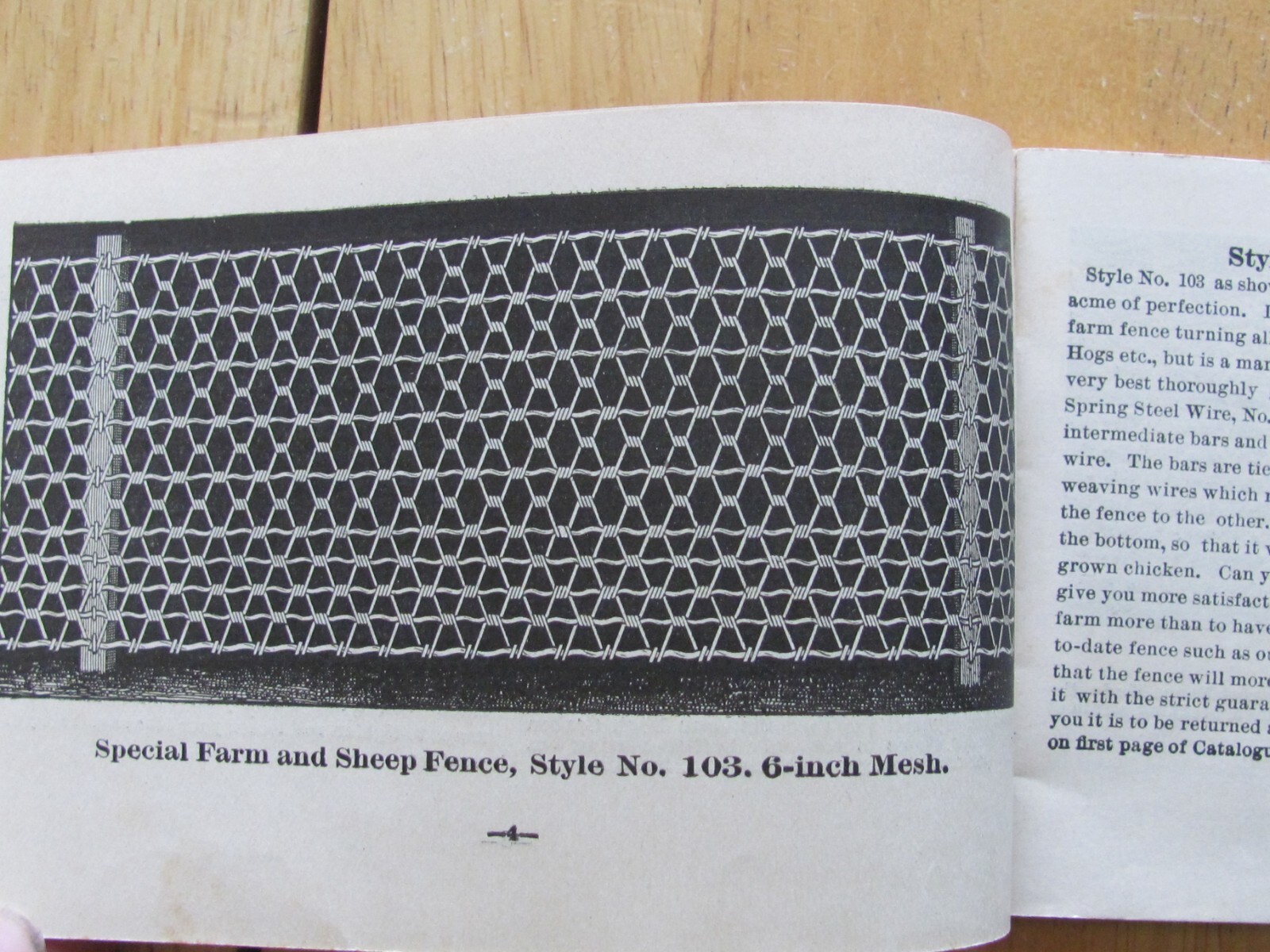 1901 CATALOG BOOKLET COILED SPRING FENCE WINCHESTER INDIANA FARM LAWN GATE