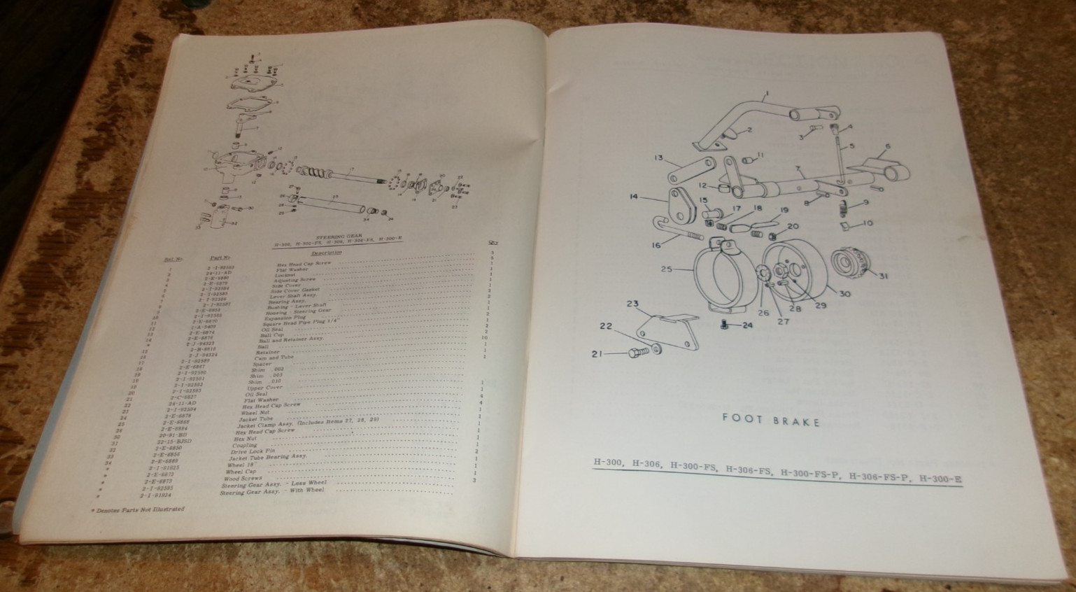 1966 hahn hi-boy sprayer parts manual in very good shape used
