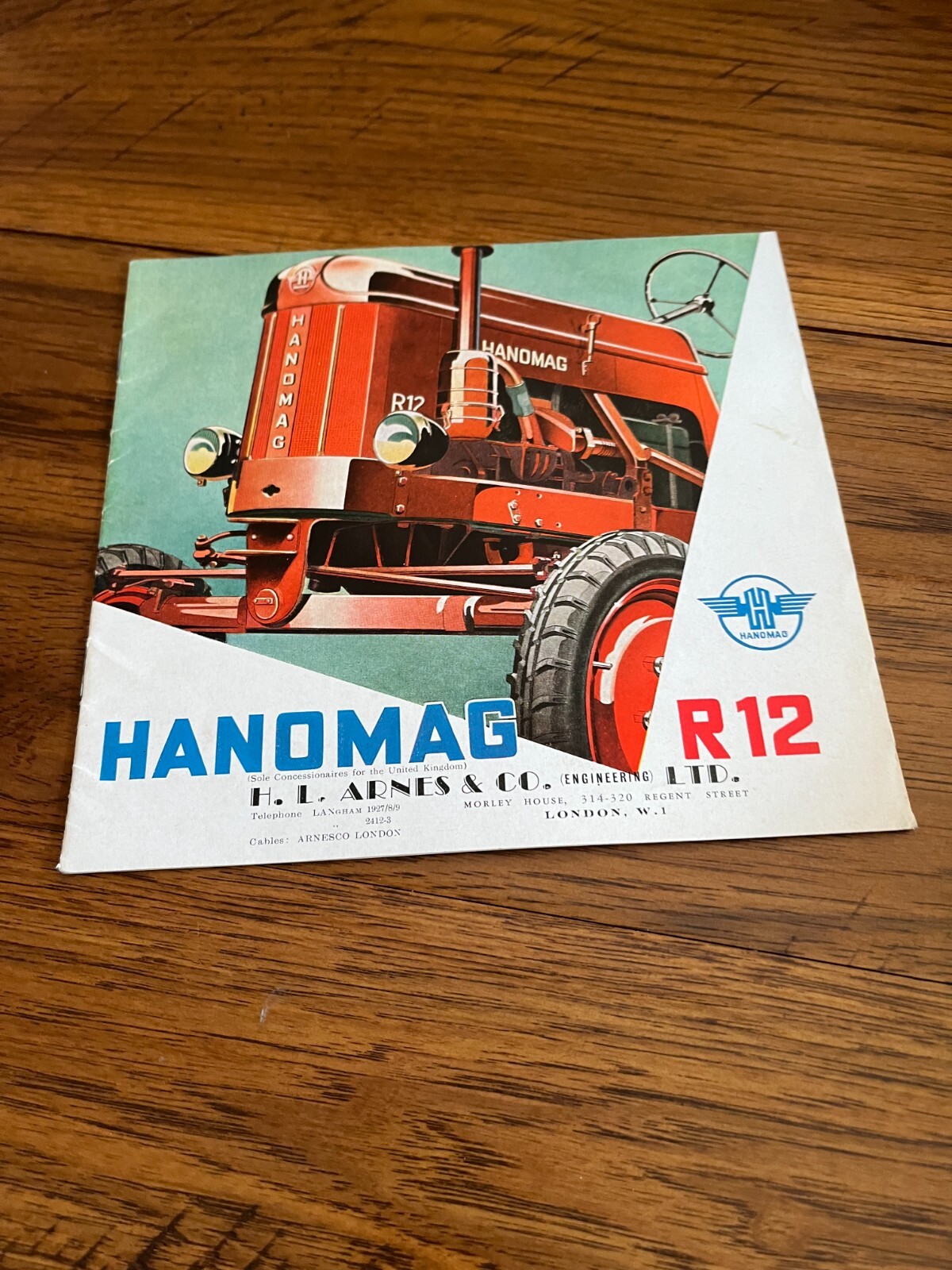 Hanomag R12 Tractor Brochure FCCA