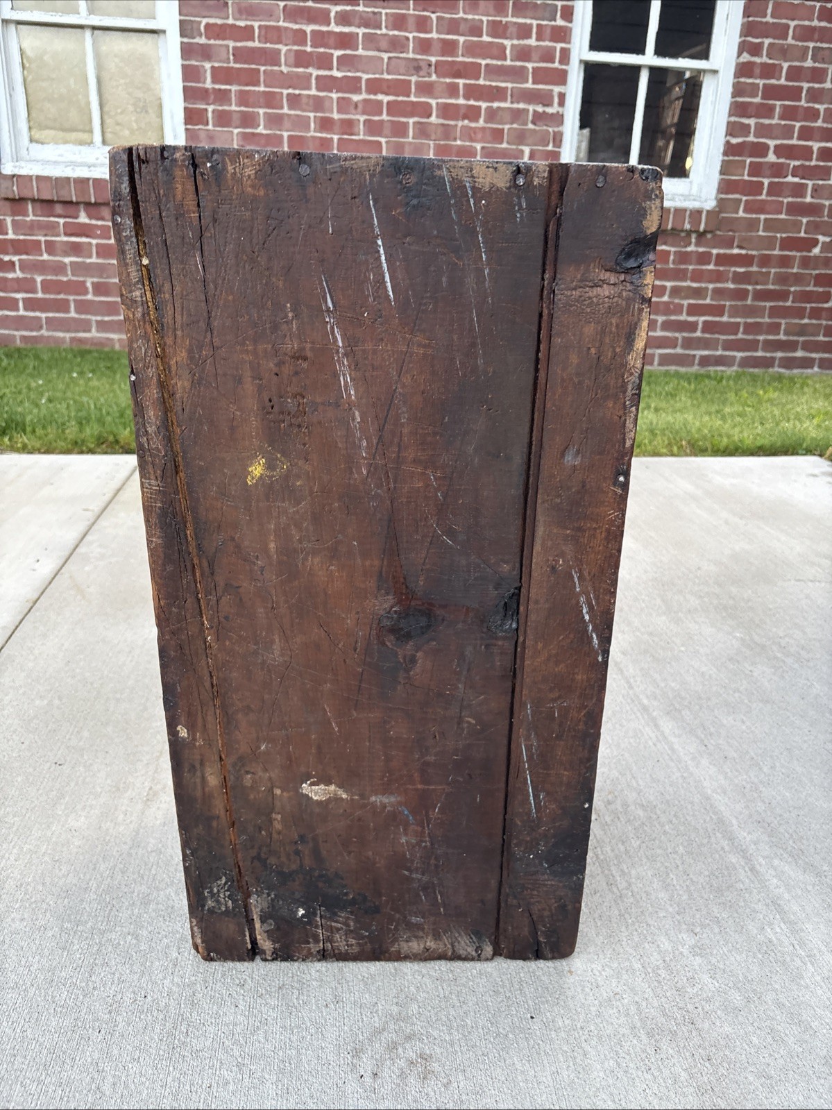 Antique Wooden Crate F. Mayer Boot & Shoe Co Milwaukee Wisconsin Wood Box