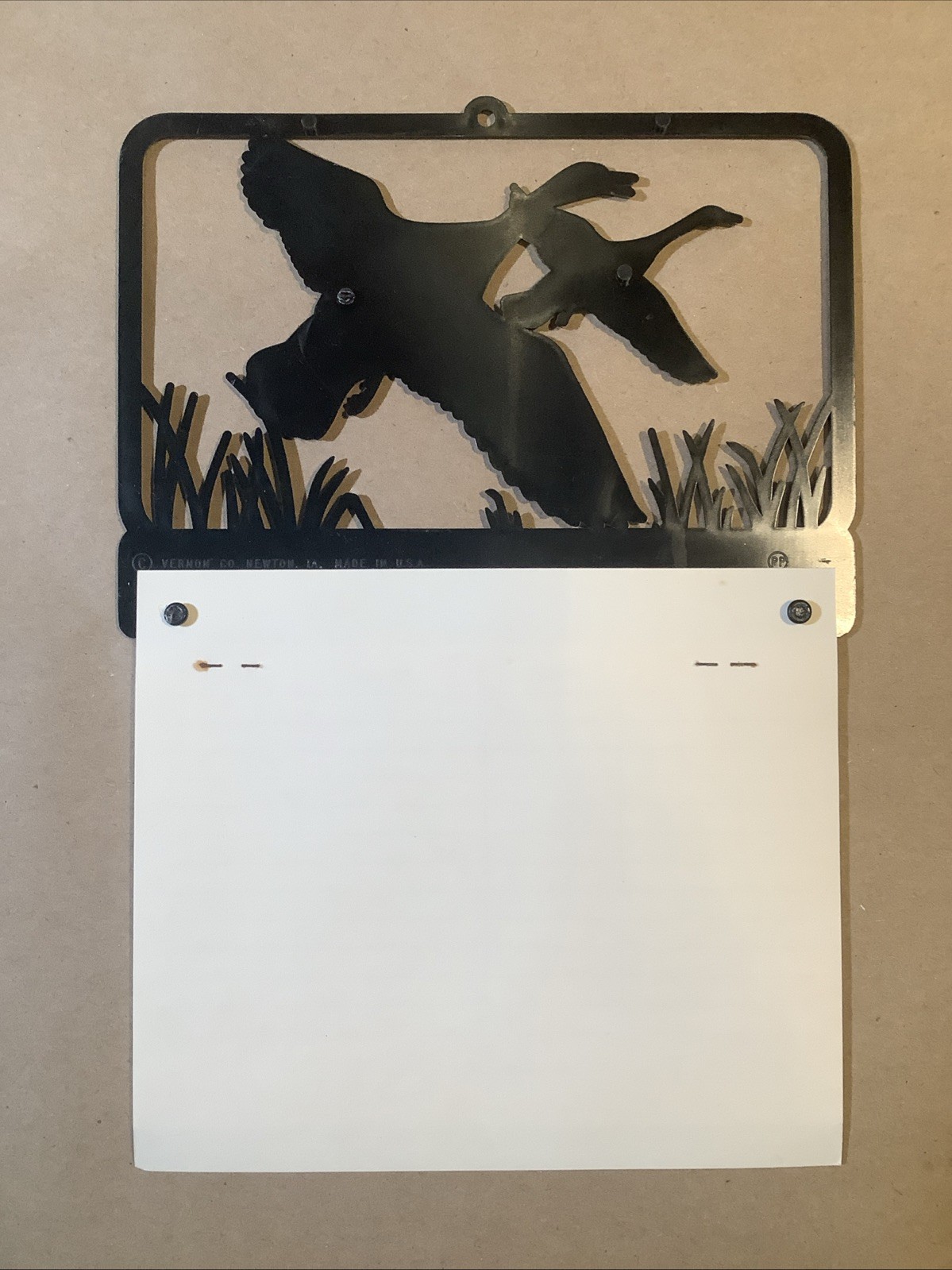 1964 Muntz-McLaughlin Co. Calendar Canada Geese Holgate OH INV-AA23