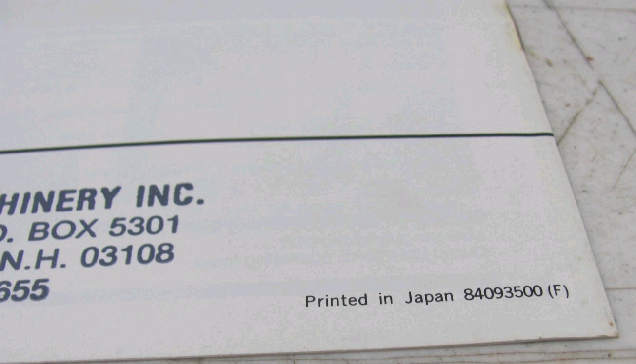Kobelco LK500 Wheel Loader LK500-104 Sales Brochure 84093500 (F)