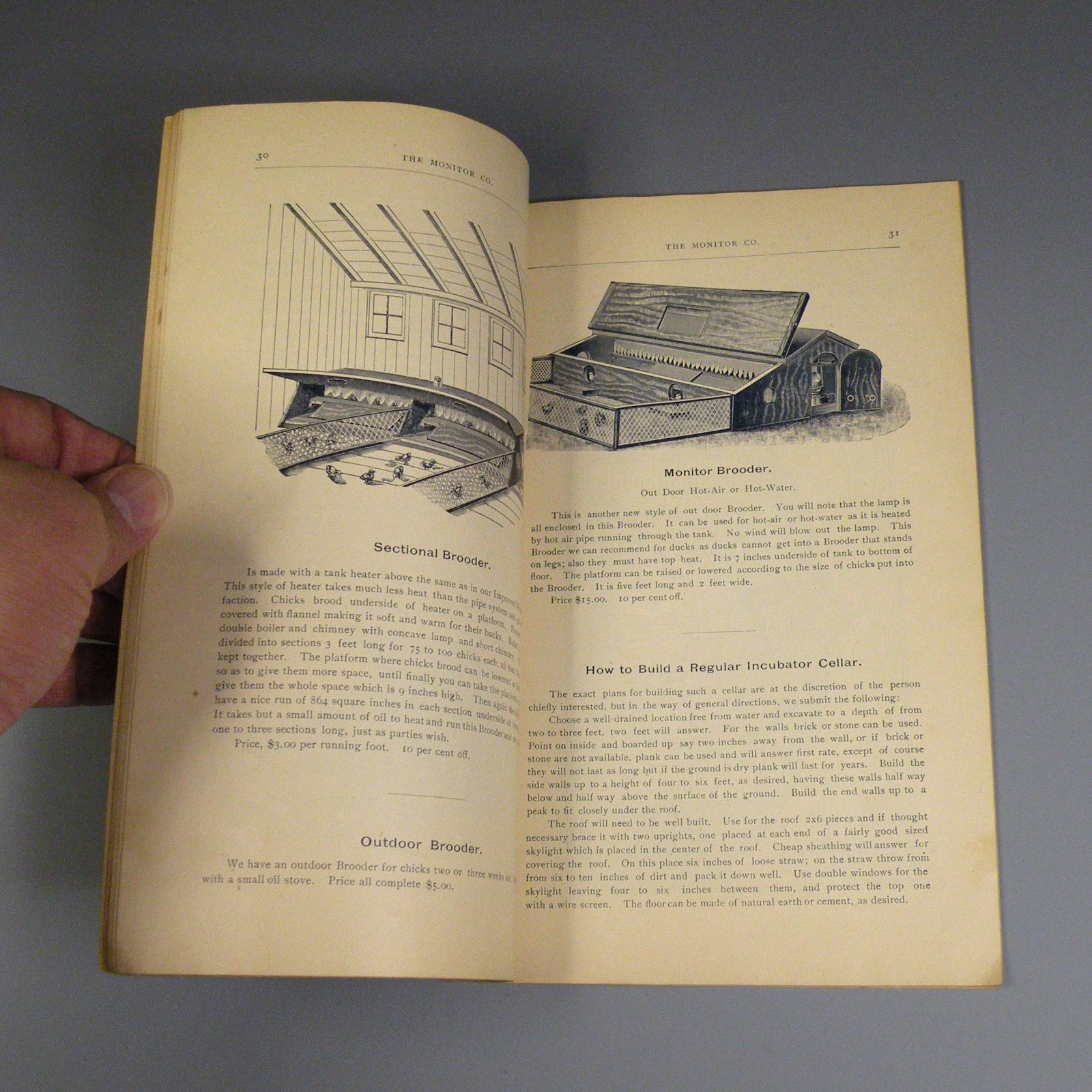 1898-1899 catalog – Monitor Incubator Company – Moodus, Connecticut
