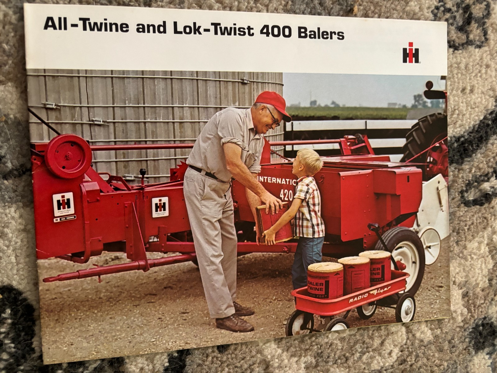 International Harvester 420 430 440 Baler For 1971 Brochure AMIL26