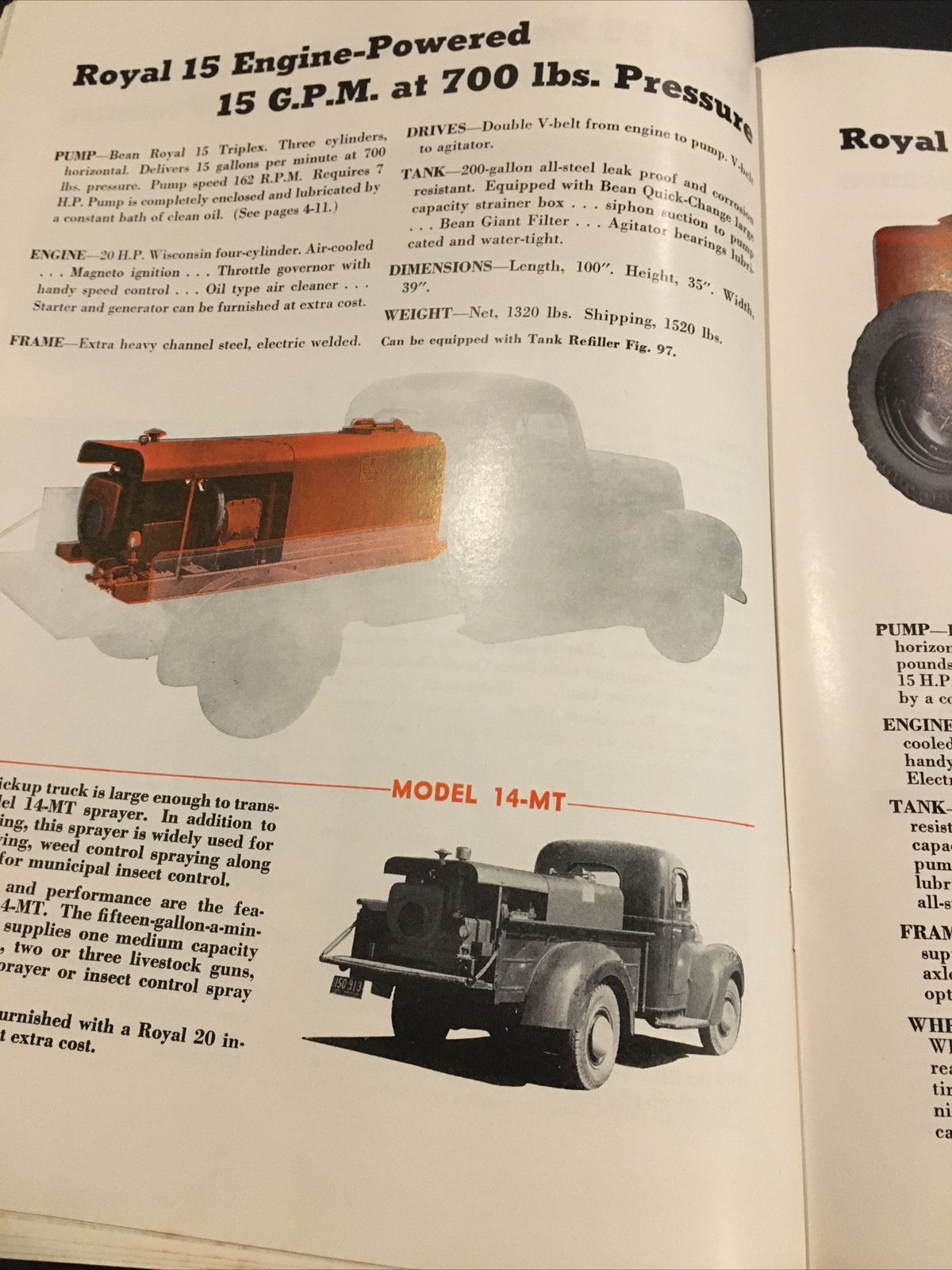 1940s? John Bean Sprayers Catalog Lansing Michigan Very Scarce!!