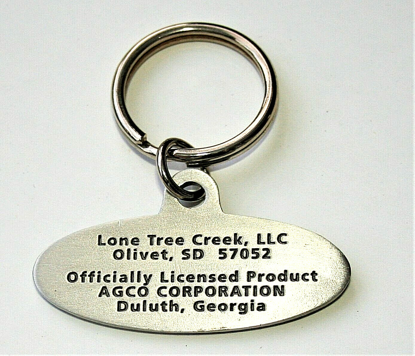 Vintage Hart-Parr Farm Tractor Charles City Iowa Key Chain 2002 NOS Logo Series