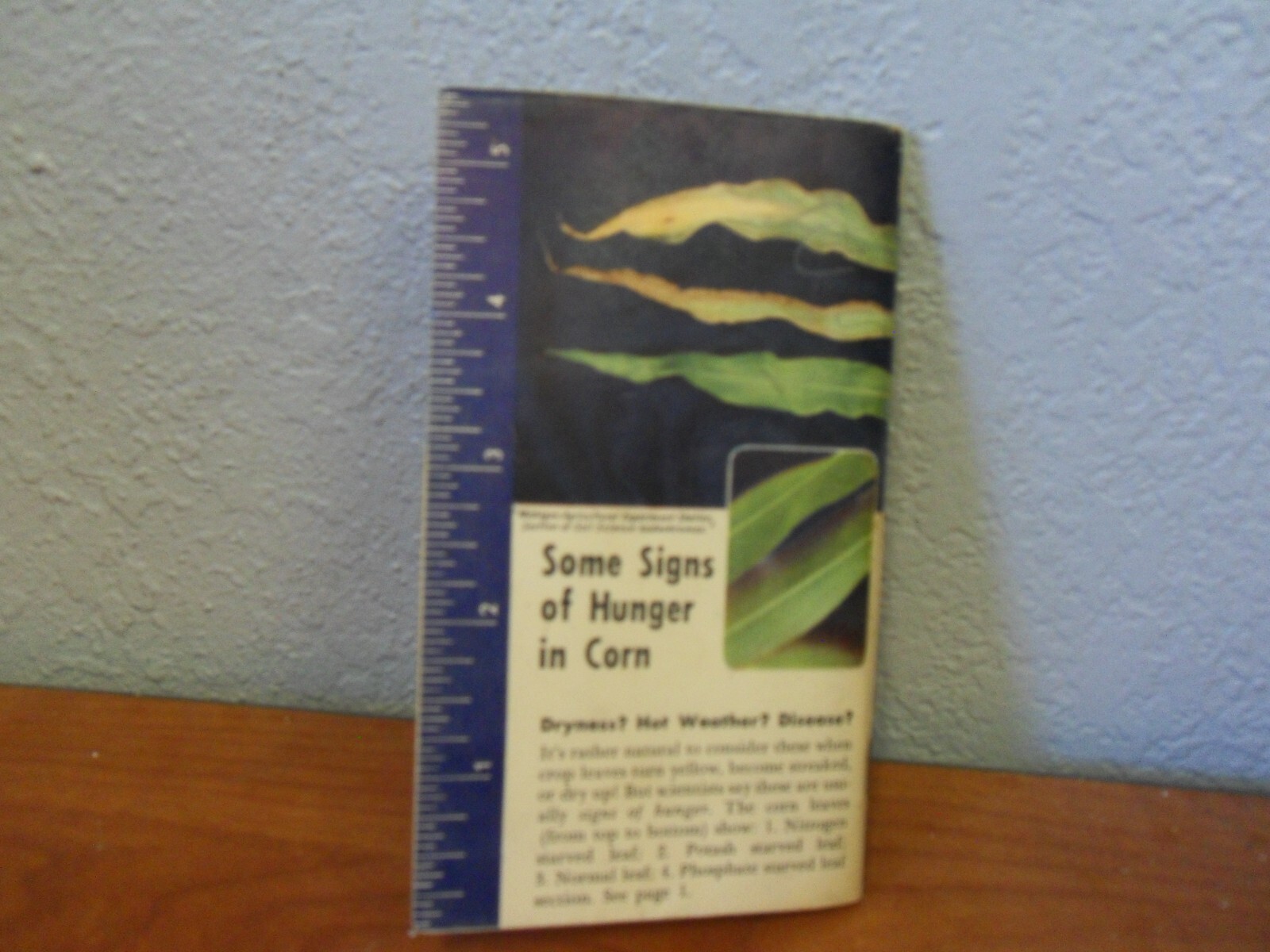 1949 -50 Swift’s Plant Food Service Red Steer Notebook Pocket Book Used