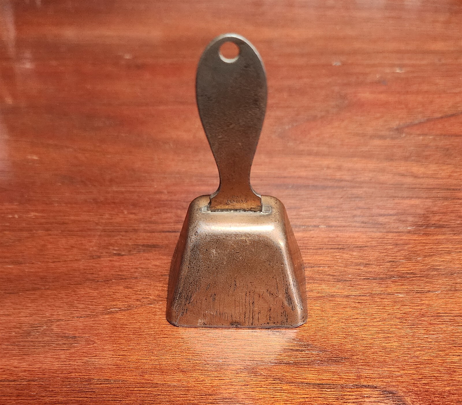 VINTAGE NELSEN CONCRETE CULVERT COMPANY COPPER BELL PONTIAC ILLINOIS 3.25&Prime; TALL