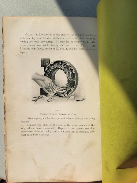 March 1906 Westinghouse Instruction Booklet Type CCL Motors Vintage Original