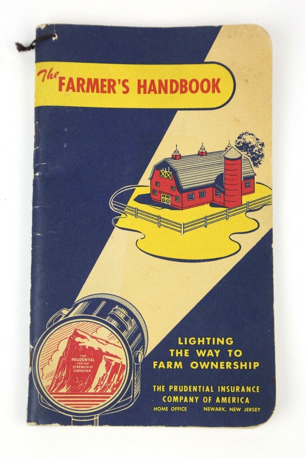 Vintage Farmers Hand Book Journal Ledger Stock Breeding Record notebook address