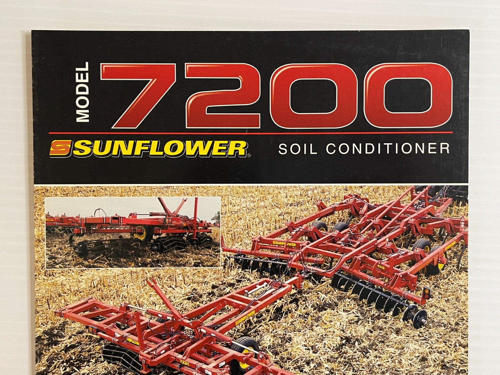 Sunflower – 7200 Soil Conditioner – Sales Brochure *Original Brochure* 2000