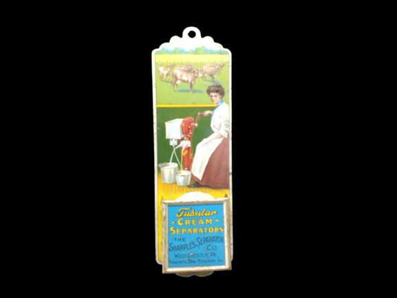 Rare Sharples Separator Co. Tubular Cream Separators Advertising Match Holder