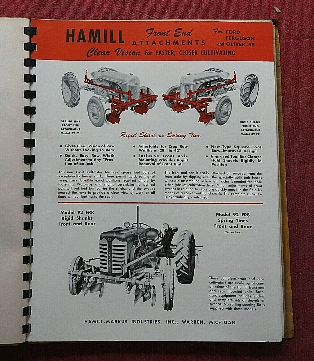 1958 Price Brothers Equipment Catalog Witchita KS Kansas Garber Davis Columbian