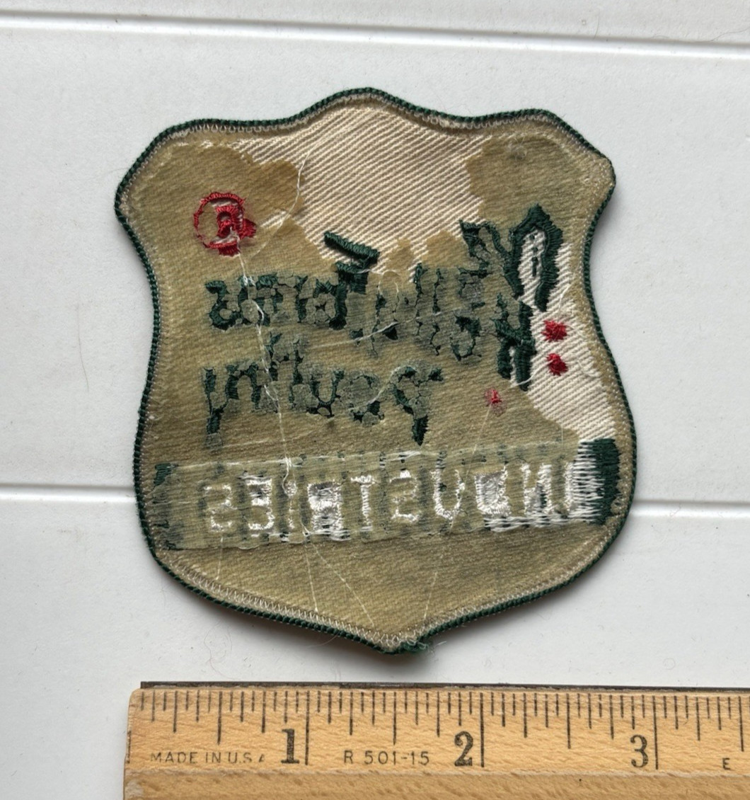 Vintage Holly Farm Poultry Industries Embroidered Patch Badge