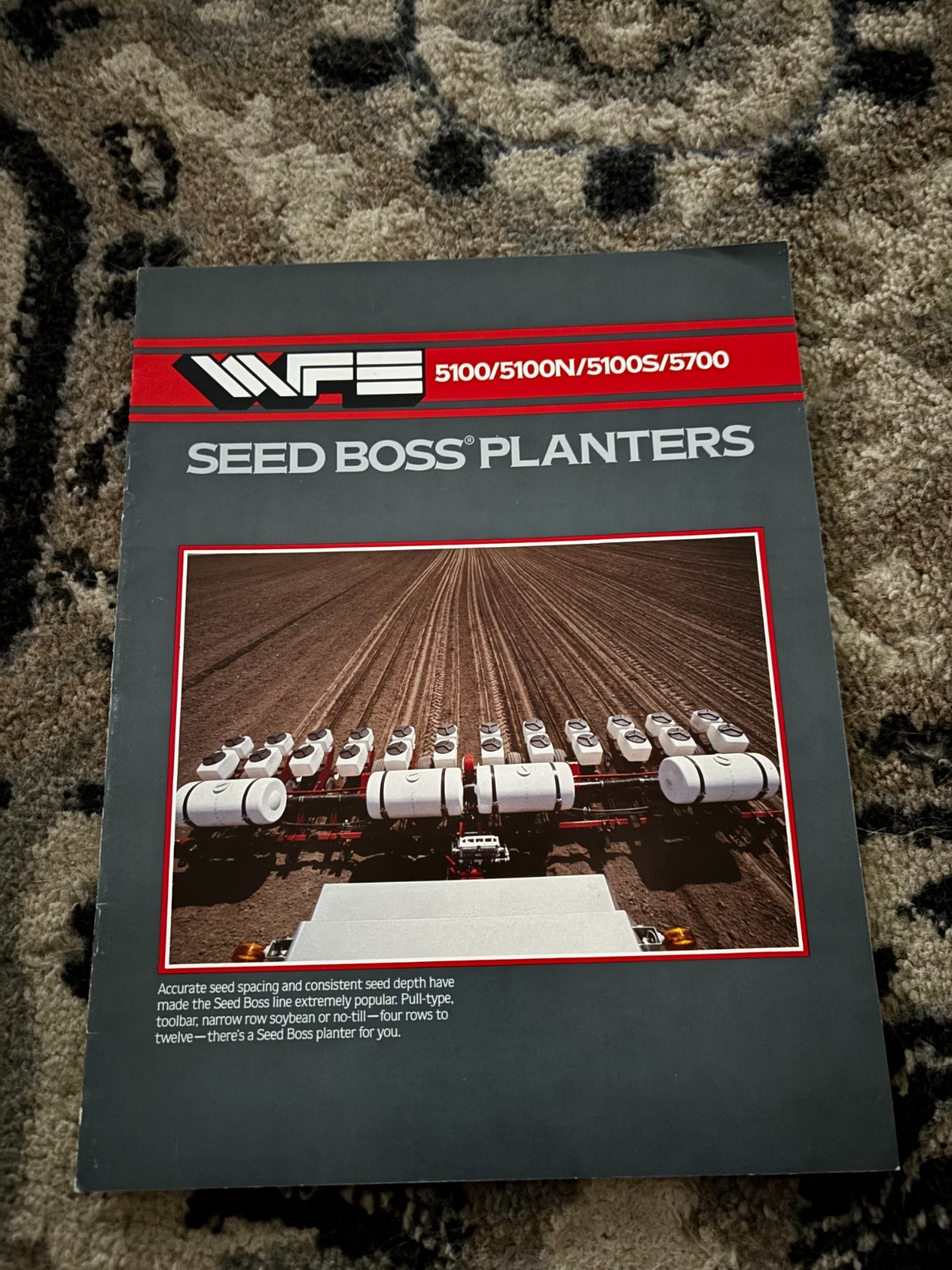 White Tractor 5100 5700 Seed Boss Planters Brochure DCPA26