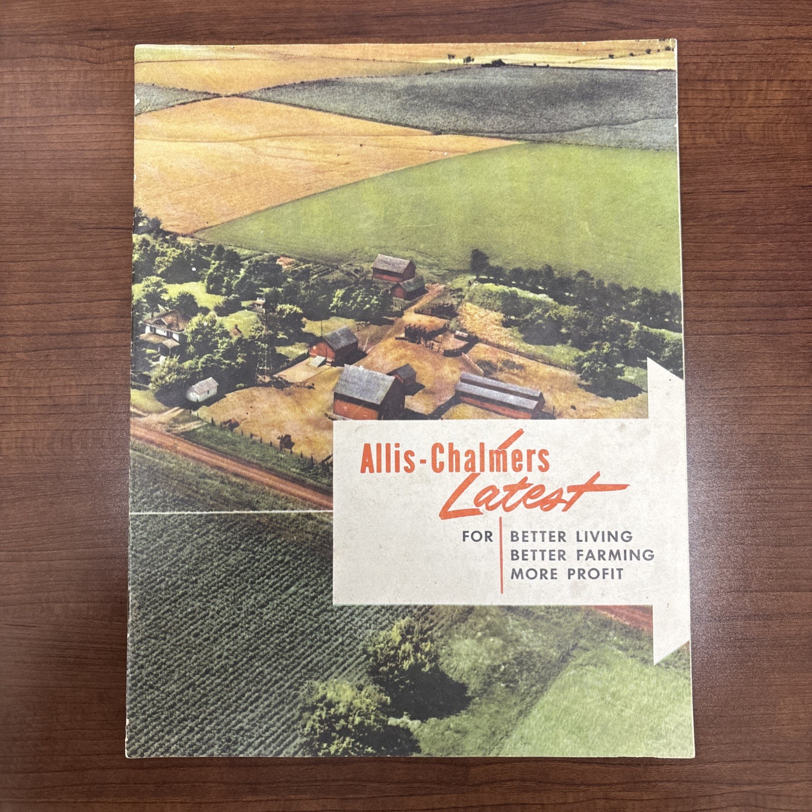 ALLIS CHALMERS BUYER’S GUIDE BETTER LIVING, BETTER FARMING 1950’S SALES BROCHURE