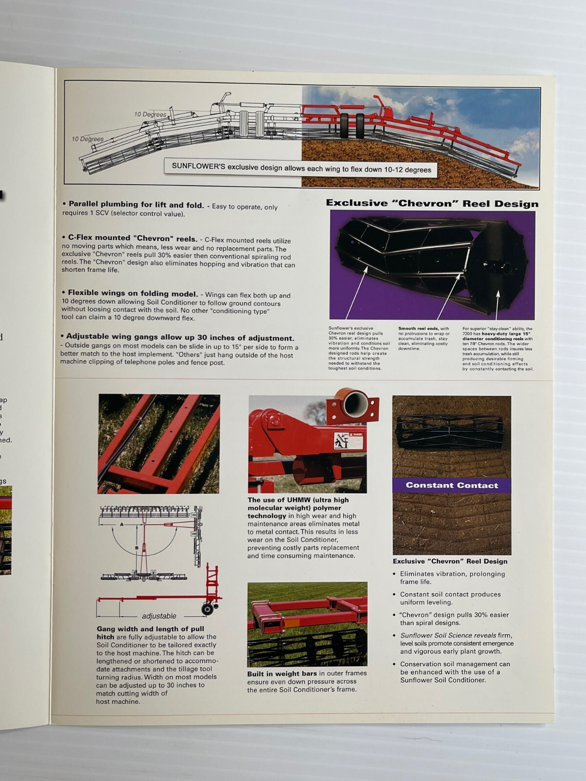 Sunflower – 7200 Soil Conditioner – Sales Brochure *Original Brochure* 2000