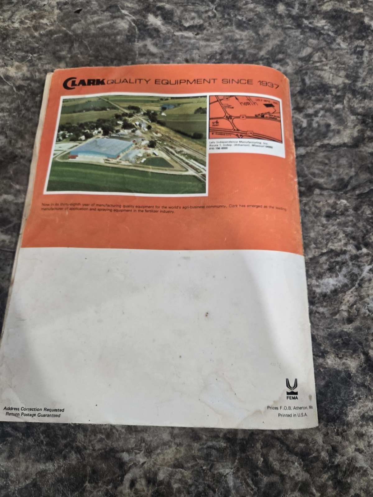 Lely Independence Mfg. Inc. Fertilizer Equipment Catalog