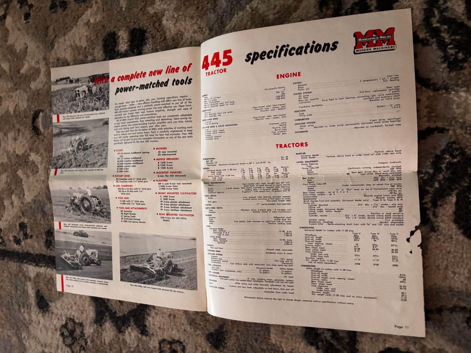 Steiger Bearcat 1000 Tractor Brochure DCPA26