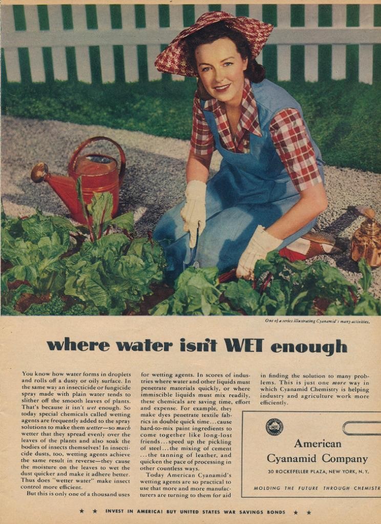 Magazine Ad – 1943 – American Cynamid Co. – World War II