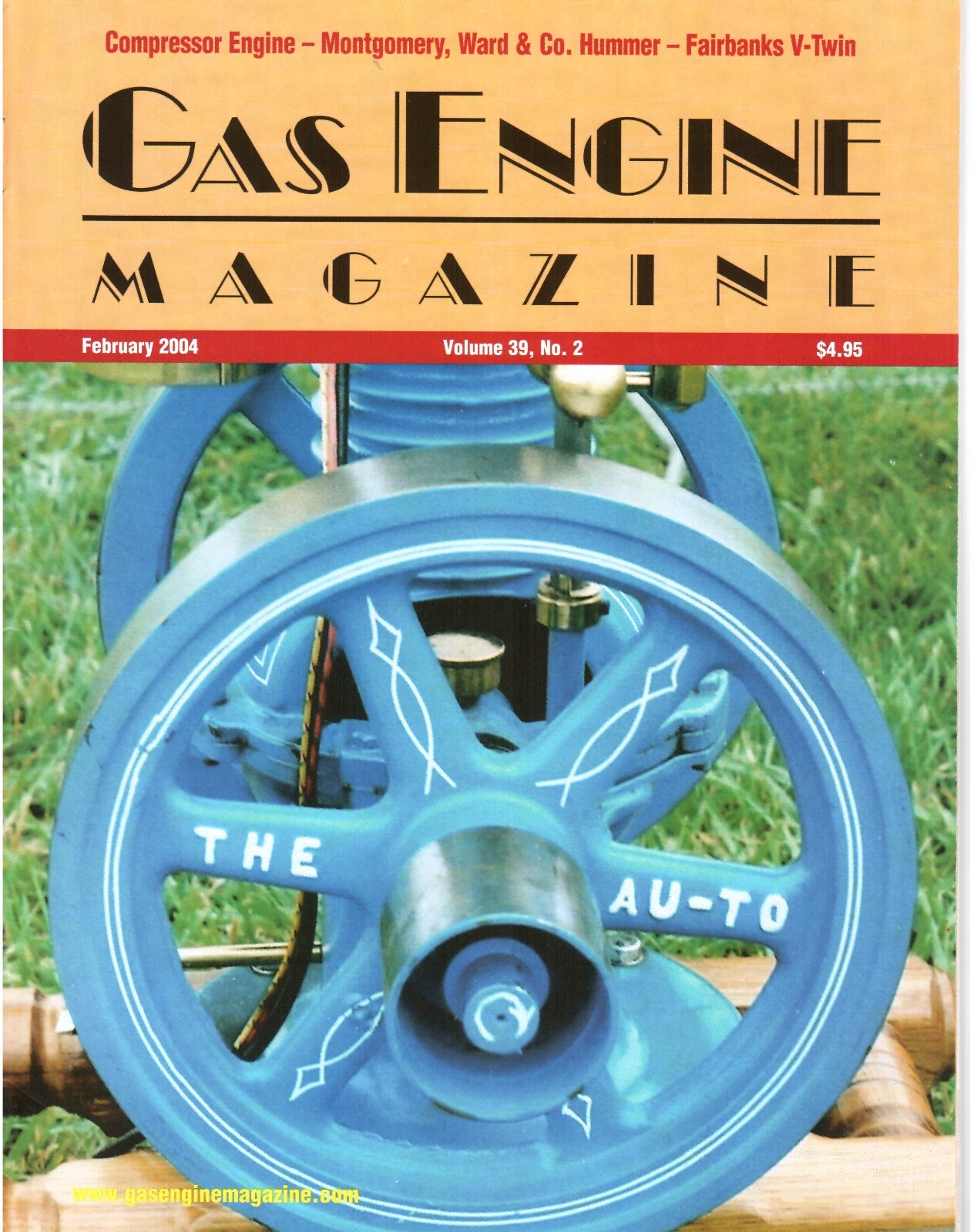Fairbanks Morse V-Twin Diesel, Au-To Air compressor, 1937 HUMMER Engine